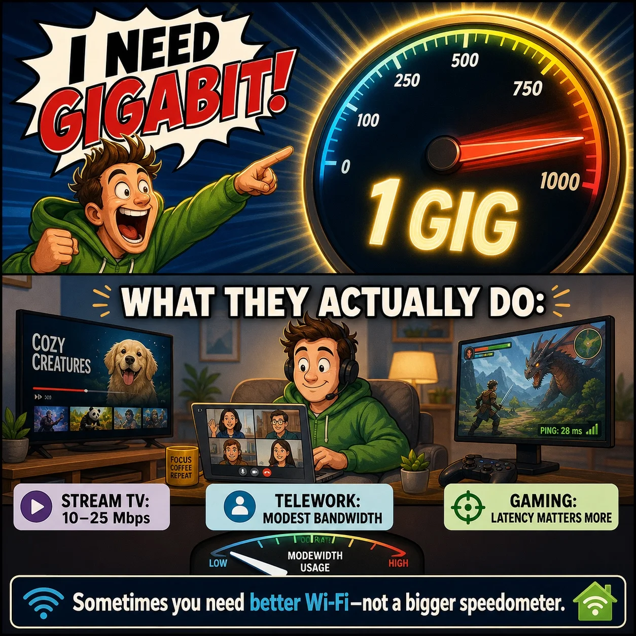 Do You Really Need Gigabit Internet?